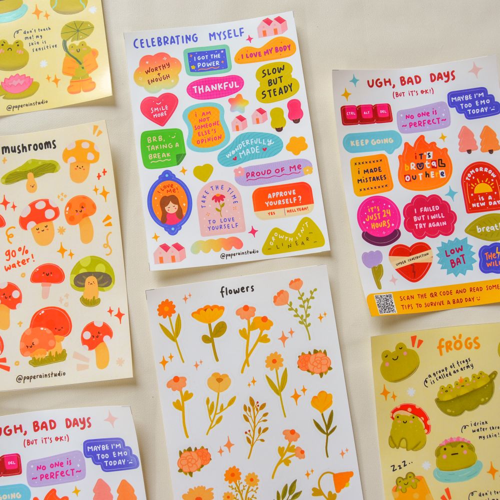 Paperain Studio Sticker Collection