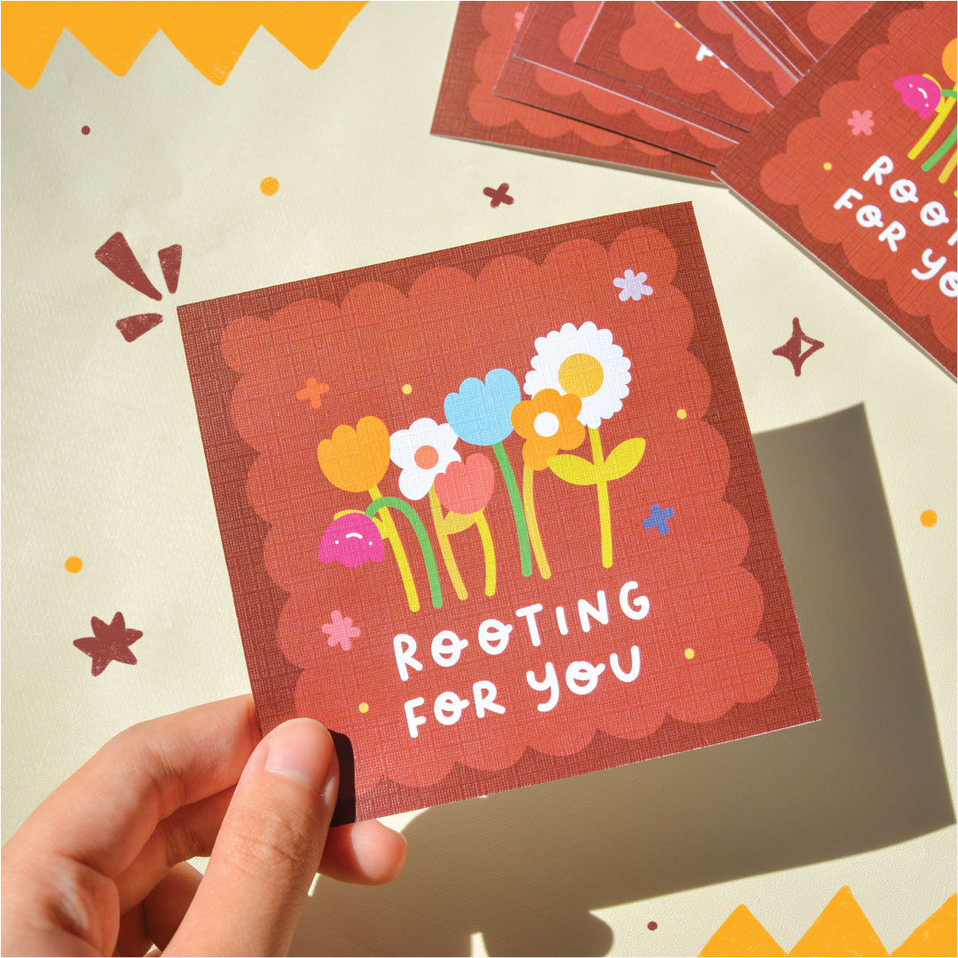 rooting for you artprint