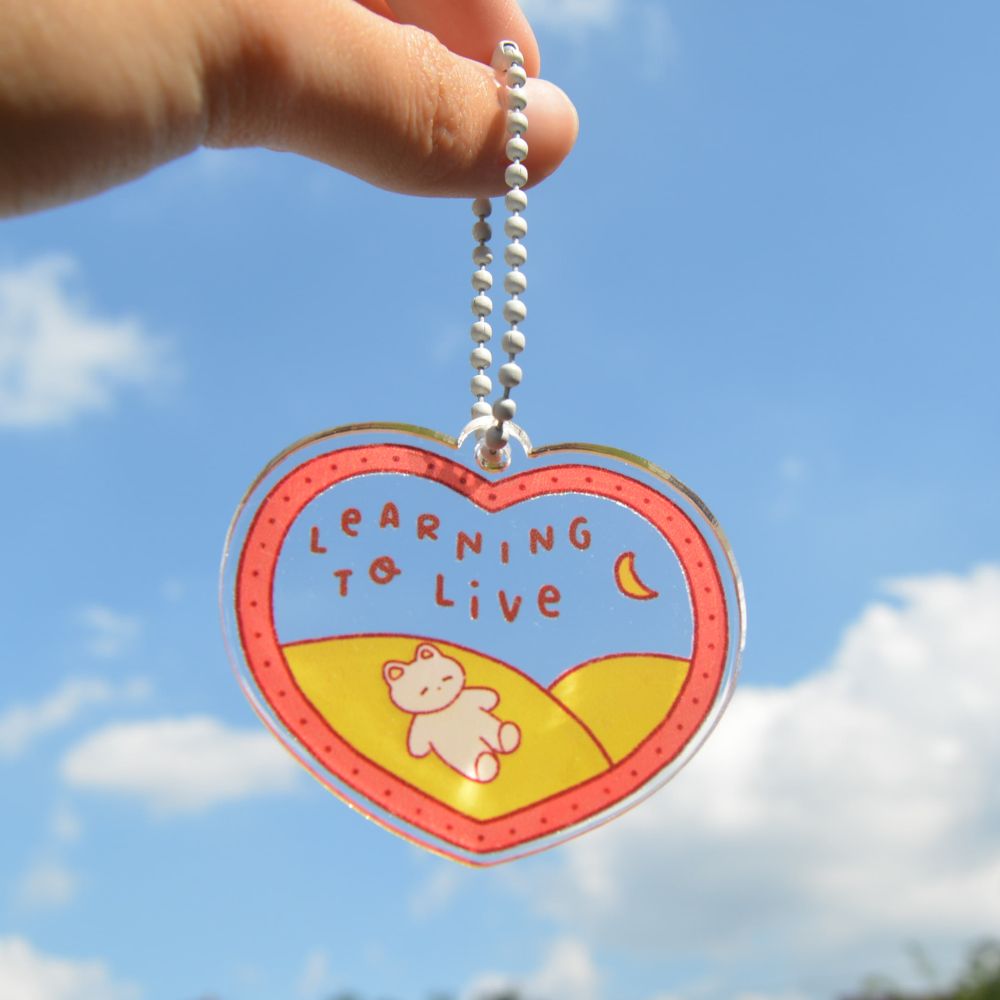 learning to live keychain 2