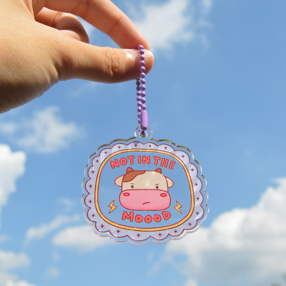 not in the mood keychain 2